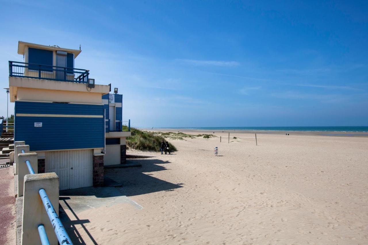 Appart Residence Proche Plage Avec Piscine Et Parking Couvert Prive Merville-Franceville-Plage Exteriör bild